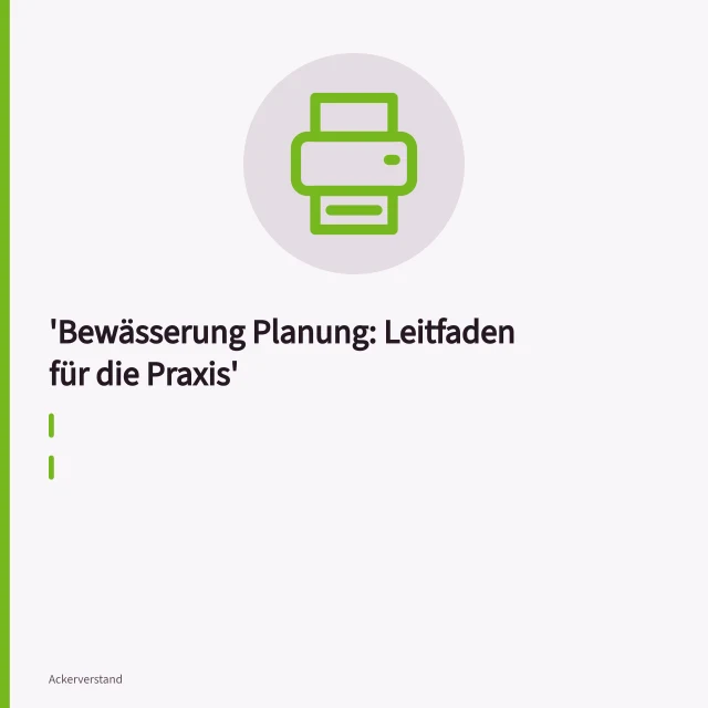 Kreisberegnungsmaschine bewässert ein Maisfeld im landwirtschaftlichen Einsatz. Bewässerung Planung: Leitfaden für die Praxis