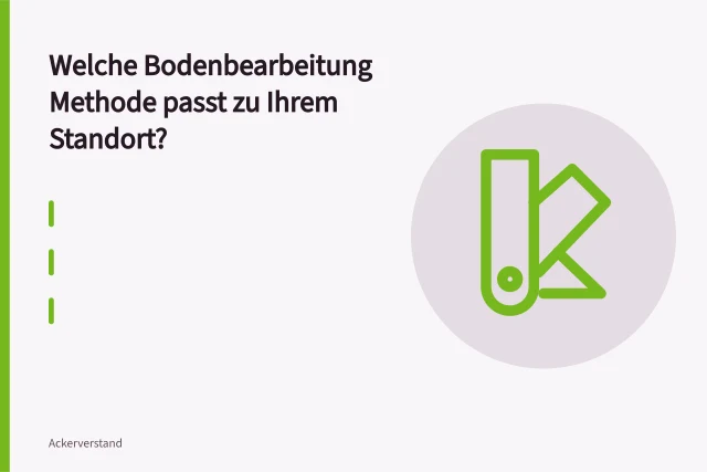 Tiefenlockerer bricht verdichteten Tonboden auf trockenem Acker. Welche Bodenbearbeitung Methode passt zu Ihrem Standort?