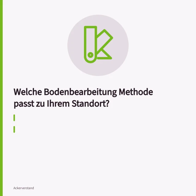 Tiefenlockerer bricht verdichteten Tonboden auf trockenem Acker. Welche Bodenbearbeitung Methode passt zu Ihrem Standort?